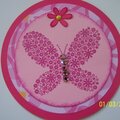 Butterfly Circle Card