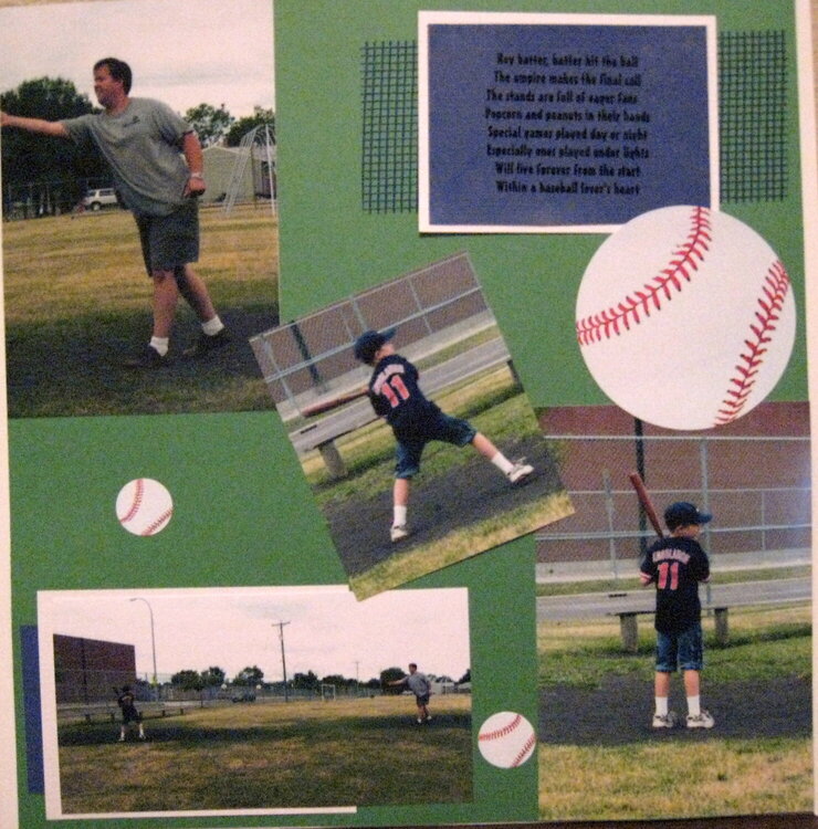 Baseball with Dad