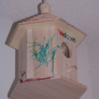 Bird House made by the Hummels