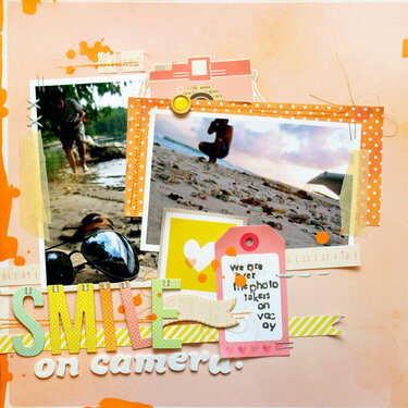 Smile On Camera - American Crafts/Dear Lizzy