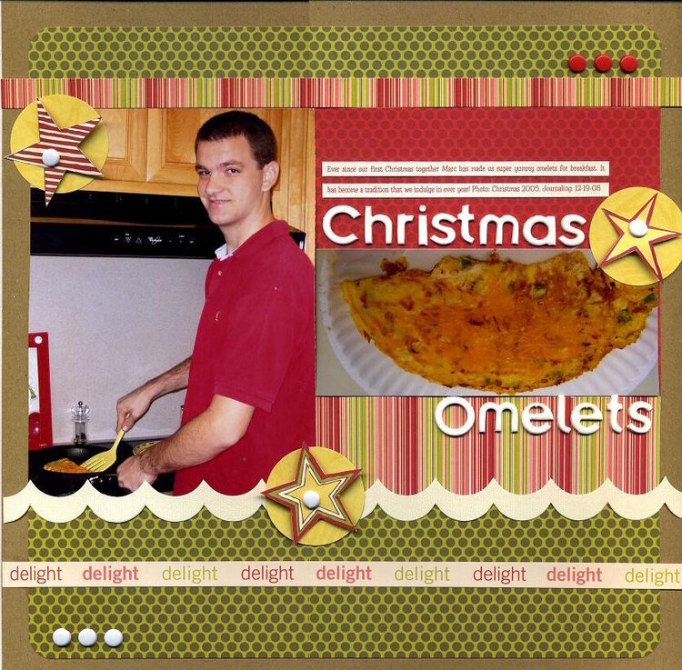 Christmas Omelets