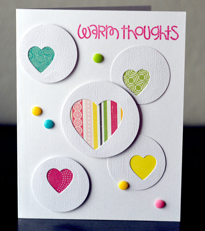 Warm Thoughts Card