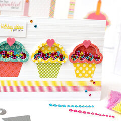 Cupcake Shaker Cards