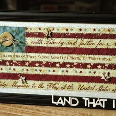 Land That I Love Wall Hanging