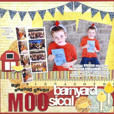 Ty&#039;s Second Grade Barnyard Moosical