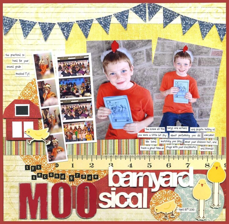 Ty&#039;s Second Grade Barnyard Moosical
