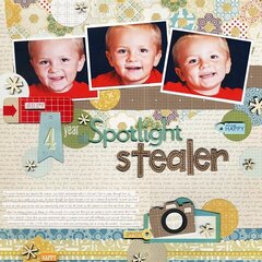 4 Year Old Spotlight Stealer