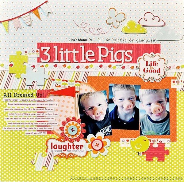 3 Little Pigs *New Pebbles*