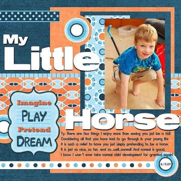 Little Horse--First digi kit