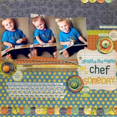 Maybe He Will Be A Chef Someday *Sept Nook Kit*