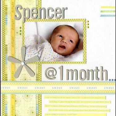 Spencer @ 1 Month