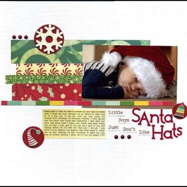 Little Boys Just Don&#039;t Like Santa Hats