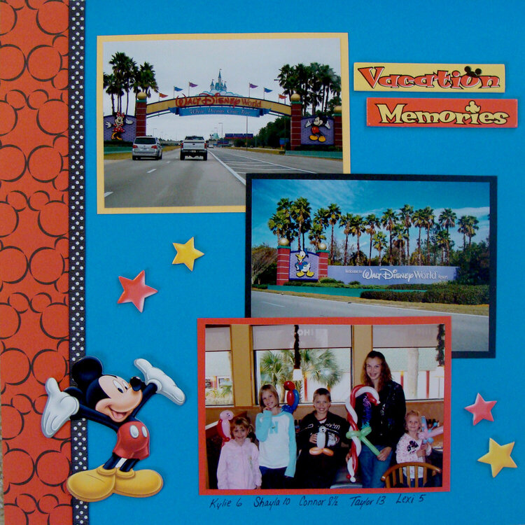 Vacation Memories (Disney)