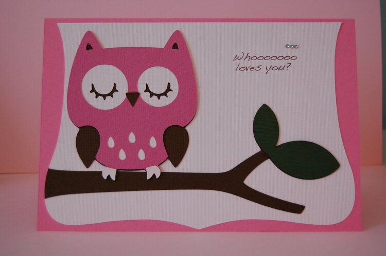 Whooo Loves You? Card