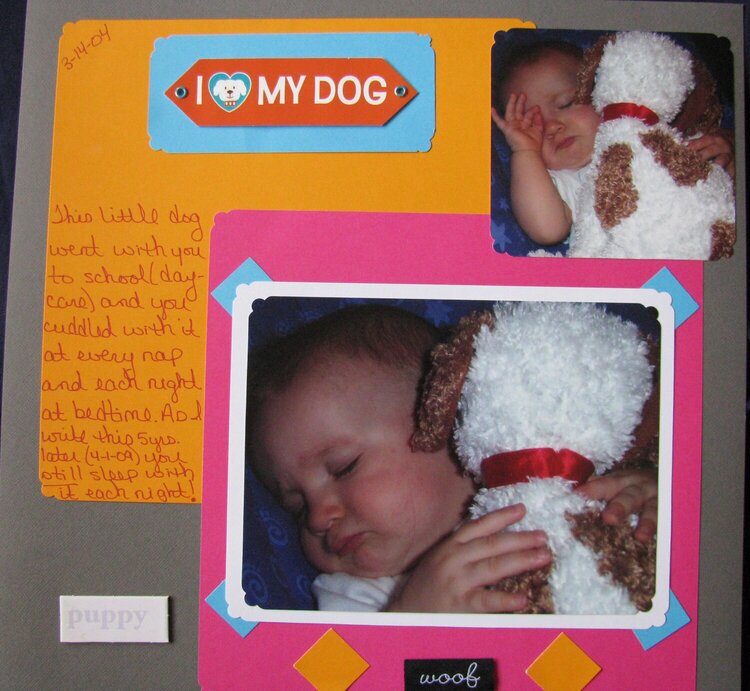 Ava&#039;s favorite stuffed dog