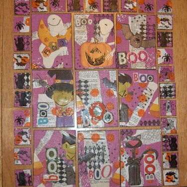 Halloween ATC&#039;s and inchies