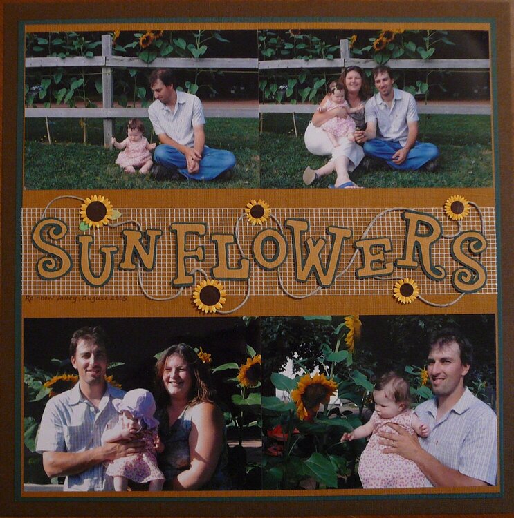 Sunflowers, Page I