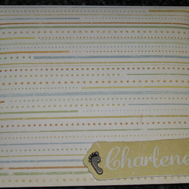 Baby Shower Envelope - Front