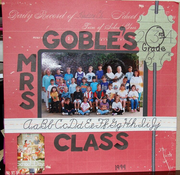 Mrs. Goble&#039;s 3rd Grade Class