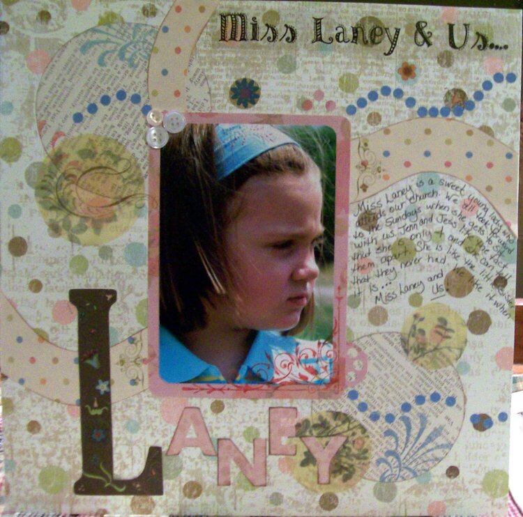 Miscellaneous--Miss Laney and Us