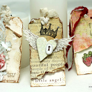 Vintage Tags *Layers Of Colors*