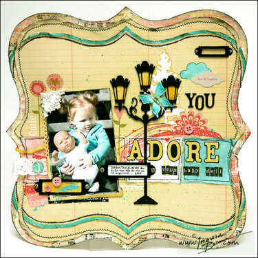 You Adore Your Baby Doll *The Color Room palette #1*