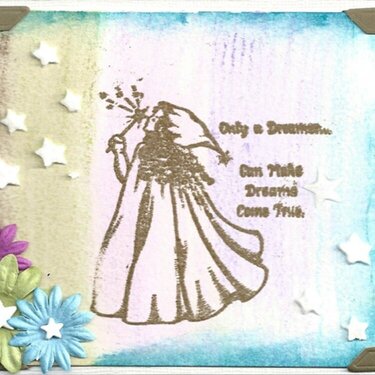 WF14 Paint Brushes Challenge-Only a Dreamer Card
