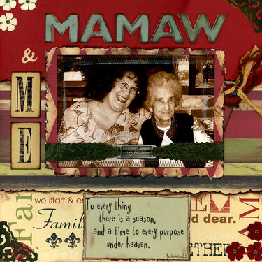 ME &amp; MAMAW