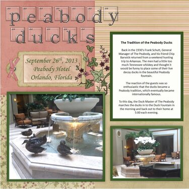 The Peabody Ducks