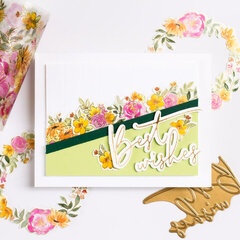 Best Wishes Gold Foil Card