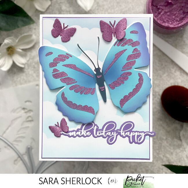 Layering Butterfly Card - Flit