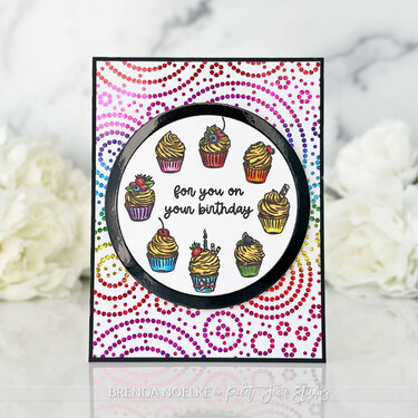 Wreath Building: Cupcakes for You Stamp Set