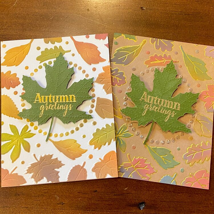 Autumn Greetings Cards