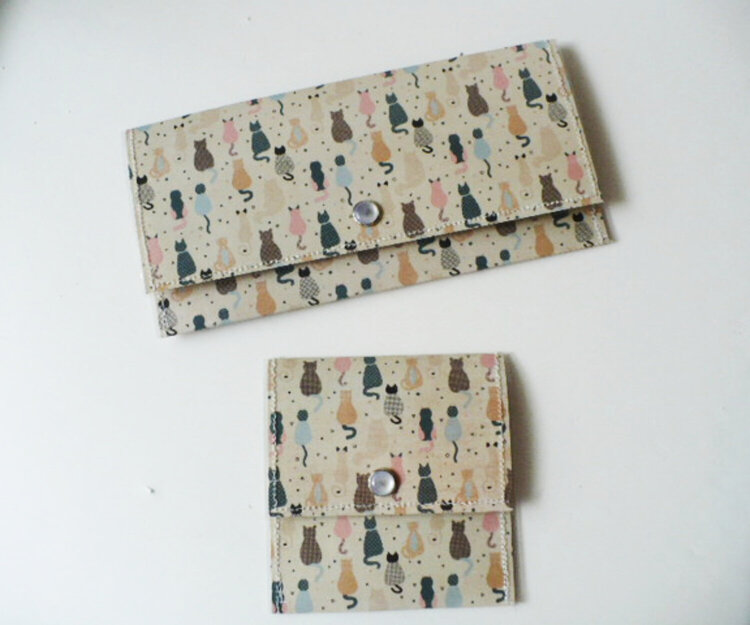 Cat Wallet and Coin Purse