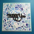 Thank You Card 6 x 6