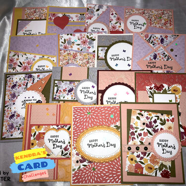 15 Cards Using Kendras Card Challenge #10 | #KCC10 | Colorado Craft Co. &amp; Pink &amp; Main