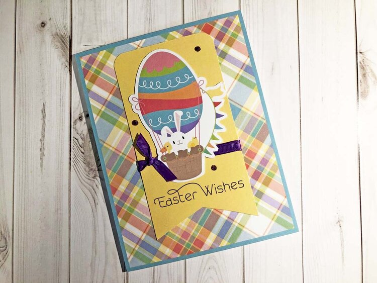 6 Quick &amp; Easy Cards ~ Easter Wishes | 12x12 Designer Pattern Paper | PhotoPlay Baskets of Bunnies