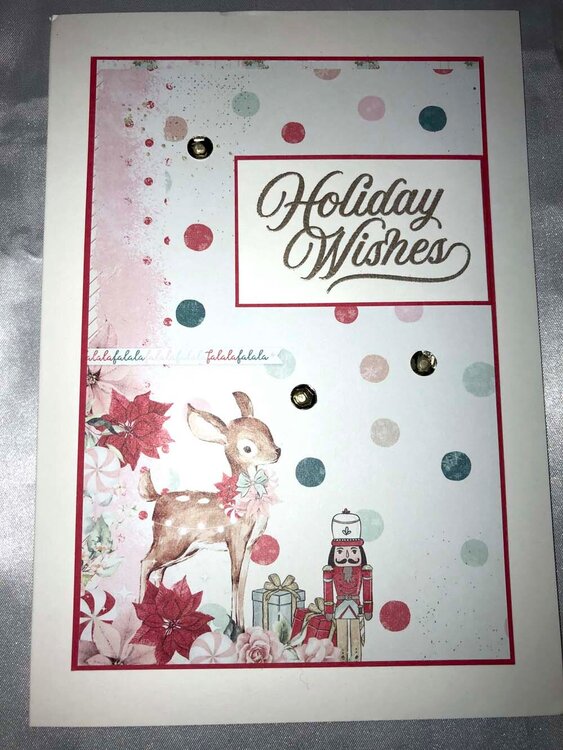 Christmas Cards with Prima Marketing Candy Cane Lane