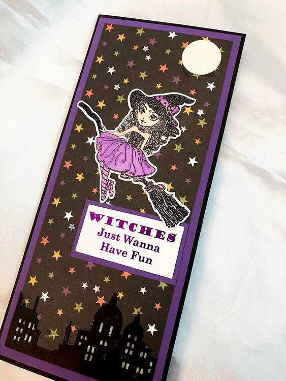 Witches Just Wanna Have Fun Trio | Easy Background Scenes| Halloween Magic Designer Paper