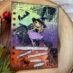 Art Journal Therapy - Witch Better Have My Candy | Beginner's Journey