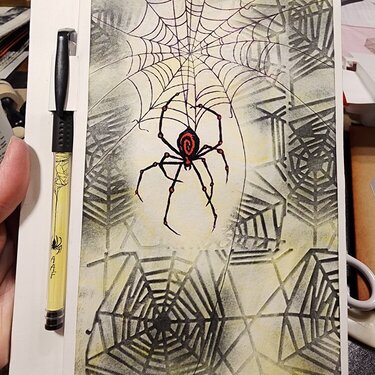 Notebook spider
