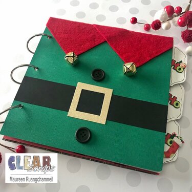 Elf Chipboard Album