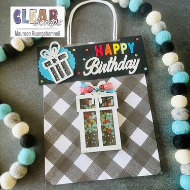 Birthday Decor and Bag Topper