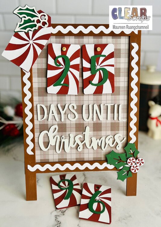 Gingerbread Themed Advent Calendar