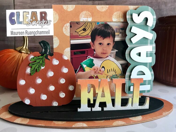 Falloween 3D Frameables Fall Display