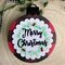 Merry Christmas Ornament Tag