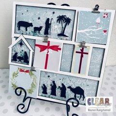 Nativity Advent Calendar Printer Tray