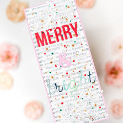 Merry & Bright Slimline Card