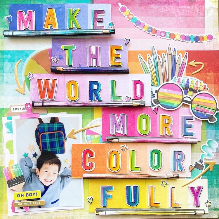 make the world more color fully