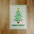 Glow-in-the-Dark Christmas Tree Card